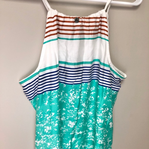 PrAna Parisol Aqua Blue midi dress - Picture 4 of 11